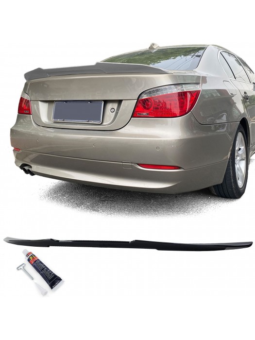 Zadní křídlo, spoiler BMW 5 E60 – černý lesklý (ducktail)